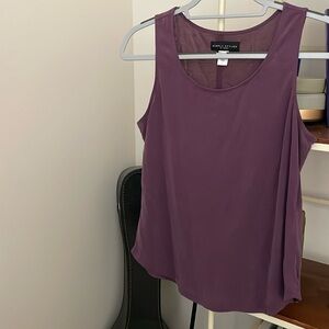 Worn once lightweight layering tank. Purple Simply Styled size S